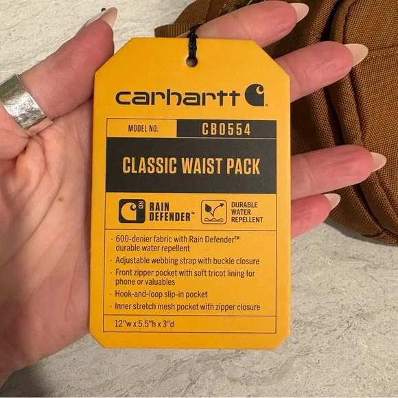 Carhartt Tan Belt Bag Crossbody - Picture 3 of 8